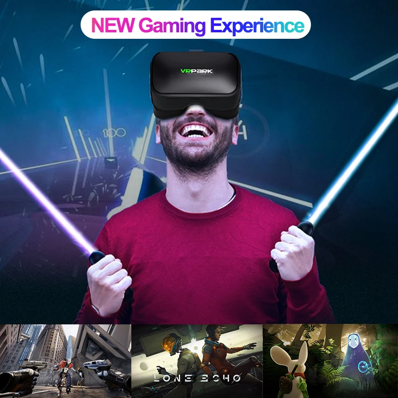 3d-гарнитура виртуальной реальности умные очки шлем для смартфонов бинокль