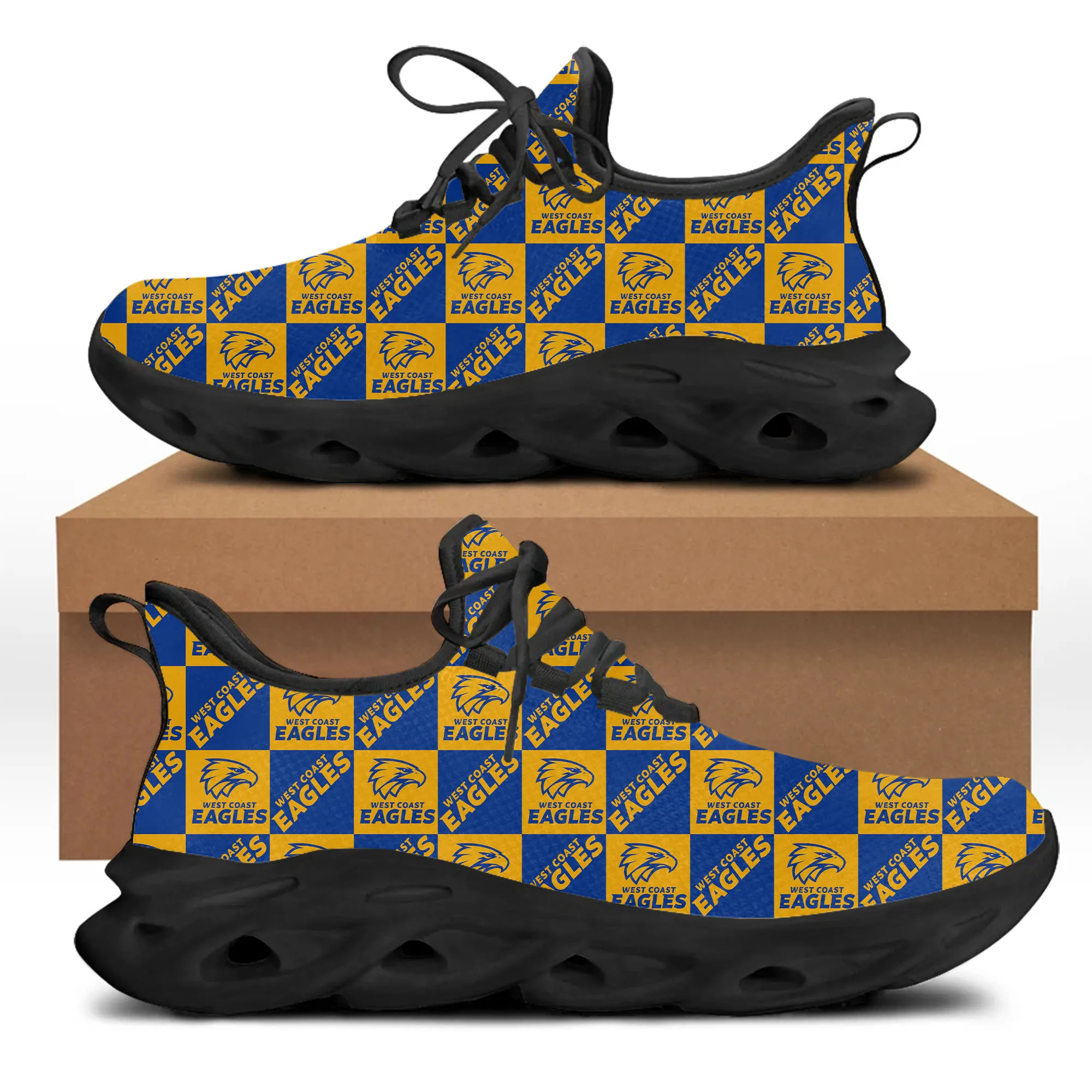 

West Coast Australian Football Flats Sneakers Mens Womens Sports Running Shoes High Quality DIY Sneaker customization Shoe