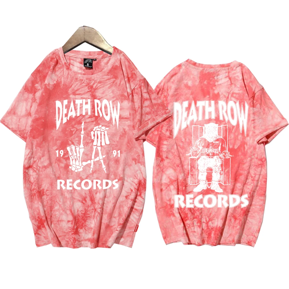 Футболка Death Row Records Album Merch Snoop Dogg 2024 футболка с принтом тай-дай короткие топы