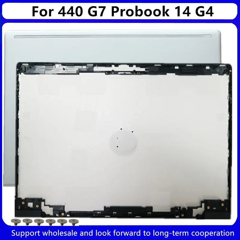 Новинка для HP ProBook 440 G7 Probook 14 G4 ЖК-задняя крышка серебристого цвета
