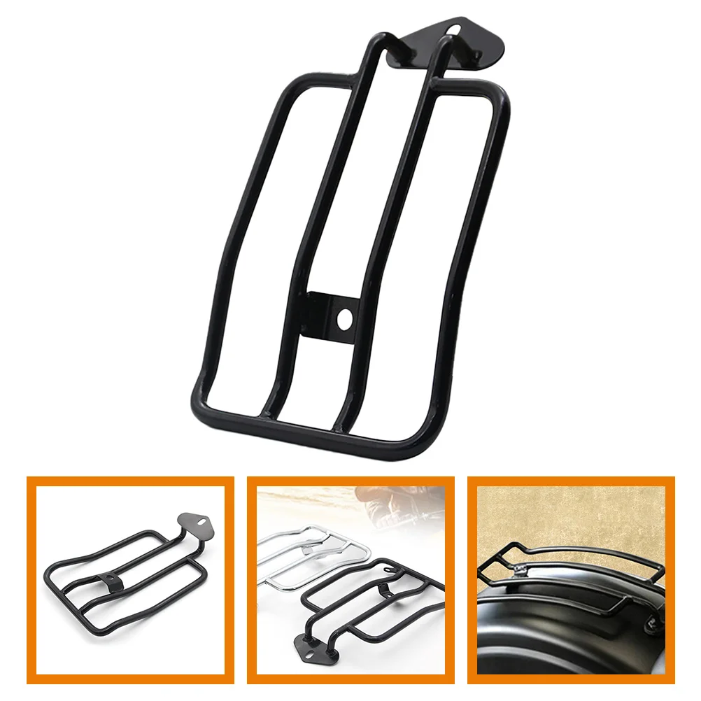 

Motorcycle Rear Rack Luggage Accessories Parts Motorcycle Accessories Quick Release Men Seat Vintage