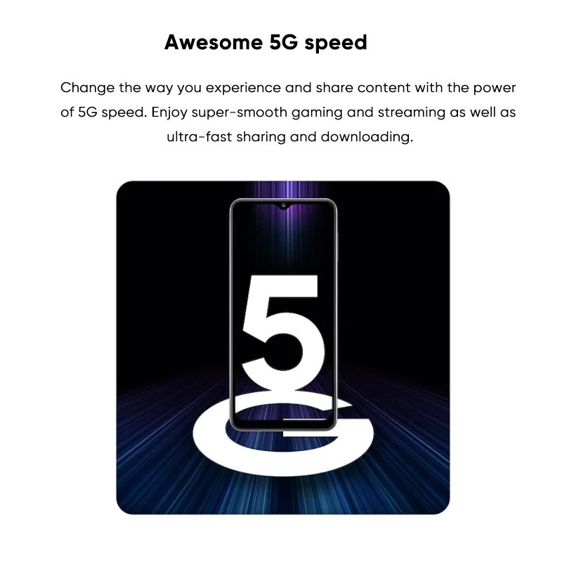 Samsung Galaxy A32 5G Smartphone MediaTek MT6853 Dimensity 720 5000mAh Battery 15W Fast Charging Cellphone 48MP Quad Cams Phone