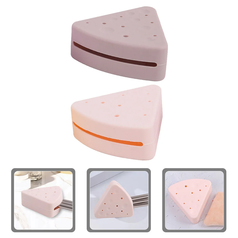 

Powder Puff Holder Triangle Makeup Accessories Must Haves Holders Silicone Heating Eye Mask Organizer Travel