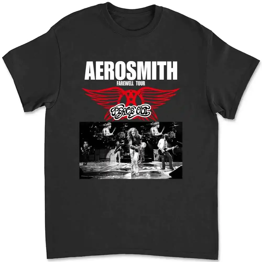 Фото Футболка Aerosmith 2023 2024 Peace Out Farewell Tour Band для Y910 №1