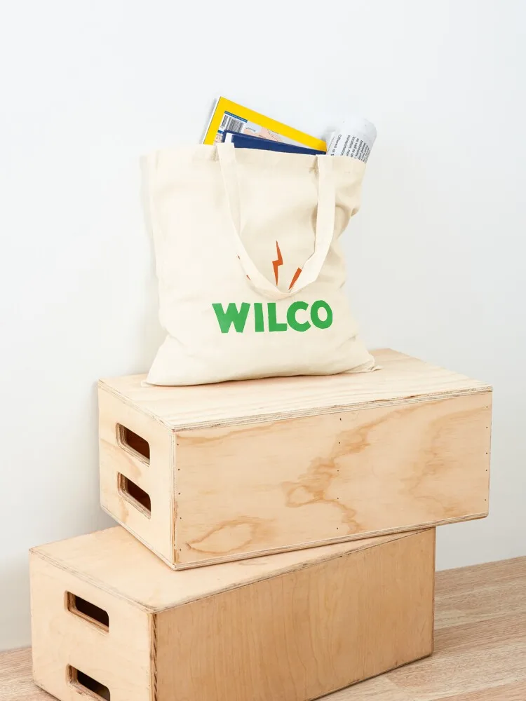 Wilco Band Tote Bag многоразовая сумка для покупок холщовая большая