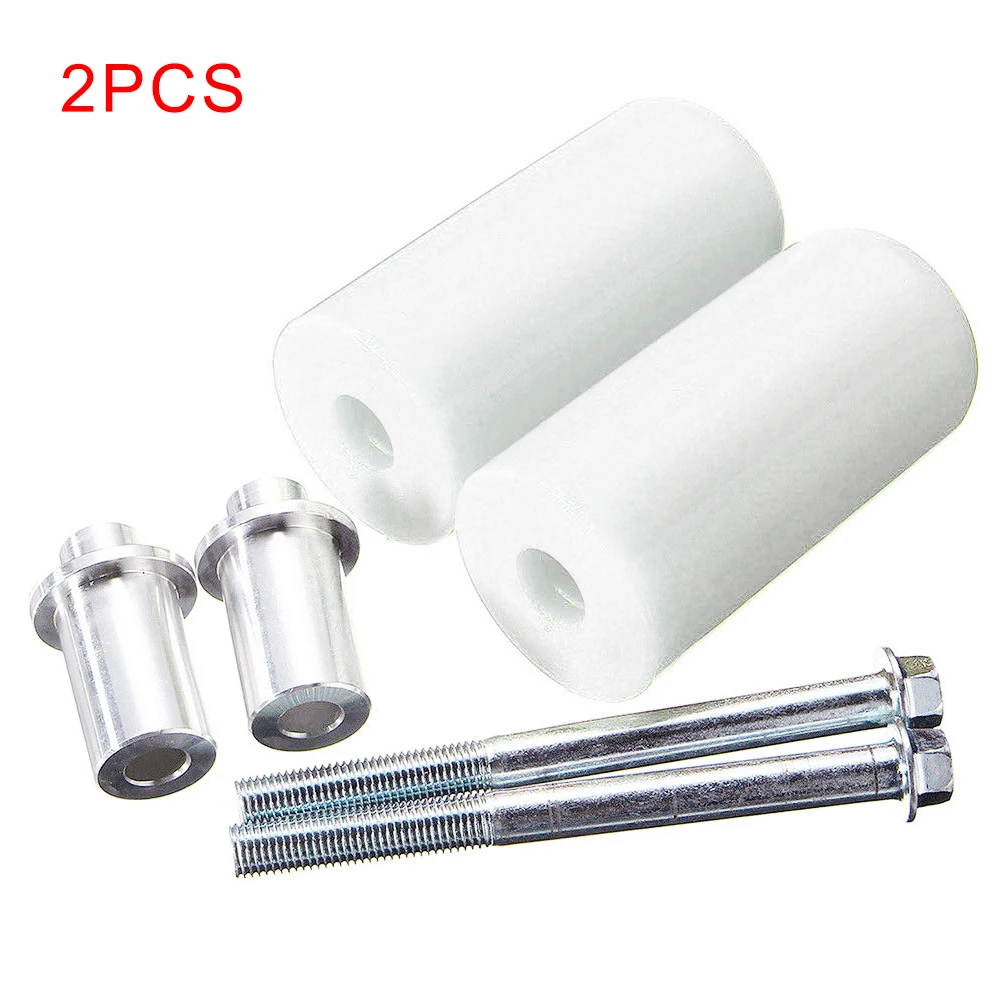 

Replacement Parts PVC Motorcycle Modification Durable Easy Installation Practical Front Rear Repair Multifunction Frame Slider