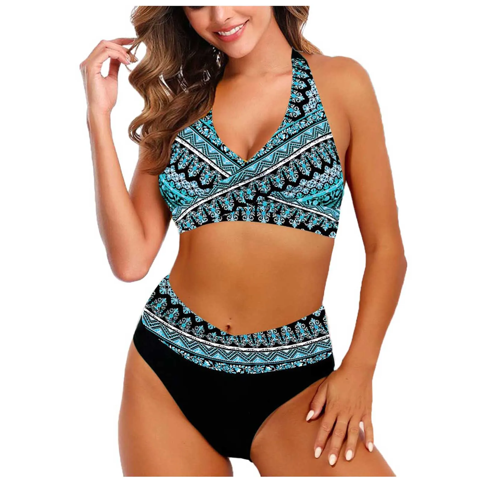 

Swimsuit Woman 2023 Push Up Beach Swimsuits Sexy Beach Outfits for Women Summer Floral Print Women Swimsuit Conjunto De Biquinis