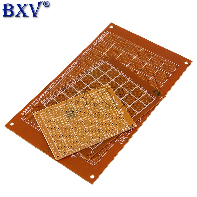 5 шт. универсальная печатная плата 5X7 7x9 9X15 Diy Прототип бумаги печатная плата панель односторонняя электронная паяльная плата
