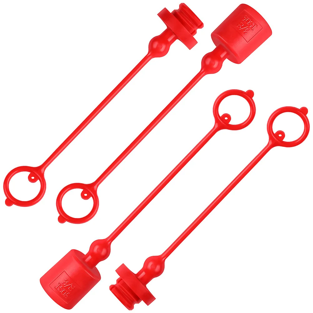 

Connector Dust Protection Cap Hydraulic Coupler Plug Set Caps Quick Plugs Covers