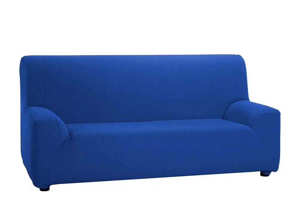

Tunisia model sofa cover | Color- blue, squares-2 seater