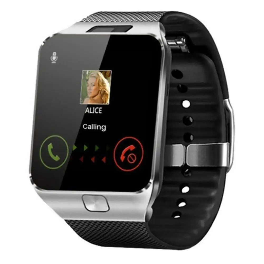 

Men Women Multifunction Dz09 Sports Smart Watch Support Tf Card Ram 128m+rom 64m Compatible for Samsung Huawei Xiaomi