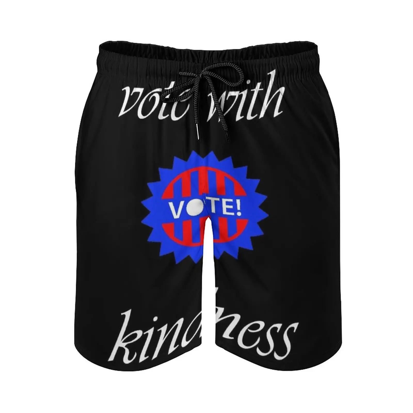 

Copy Of Vote With Kindness Men'S Sport Running Beach Shorts Trunk Pants With Mesh Lining Trunks Shorts Vote For Aunty Vote