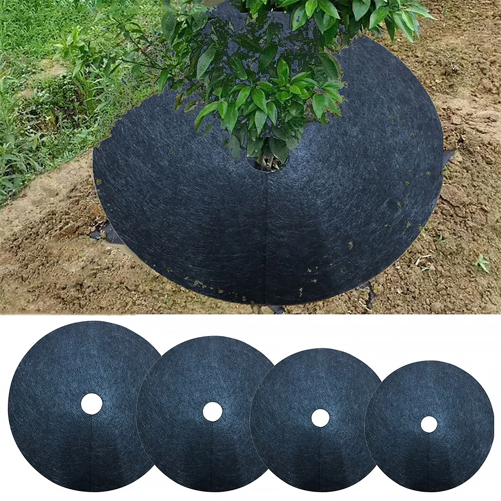 

Tree Protection Weed Mat Landscape Control Root Trunk Barrier Ring Indoor Outdoor Gardening Planting Garden Type 8