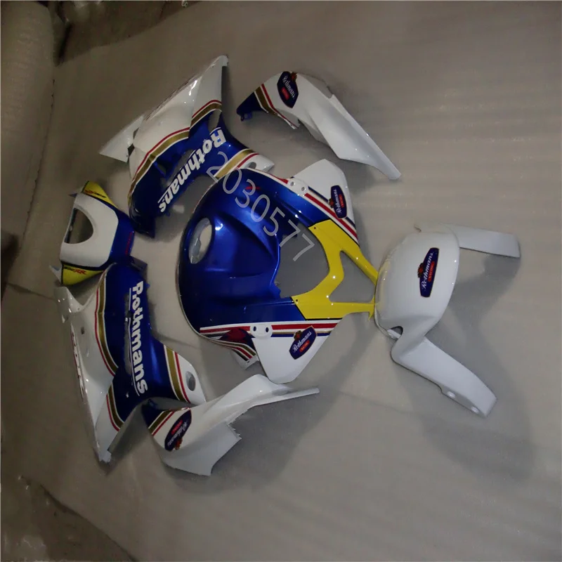 

Высококачественный обтекатель подходит для CBR600RR F5 2009 2012 CBR600RR F5 09 12 инъекций синий белый желтый чехол для мотоцикла набор аксессуаров