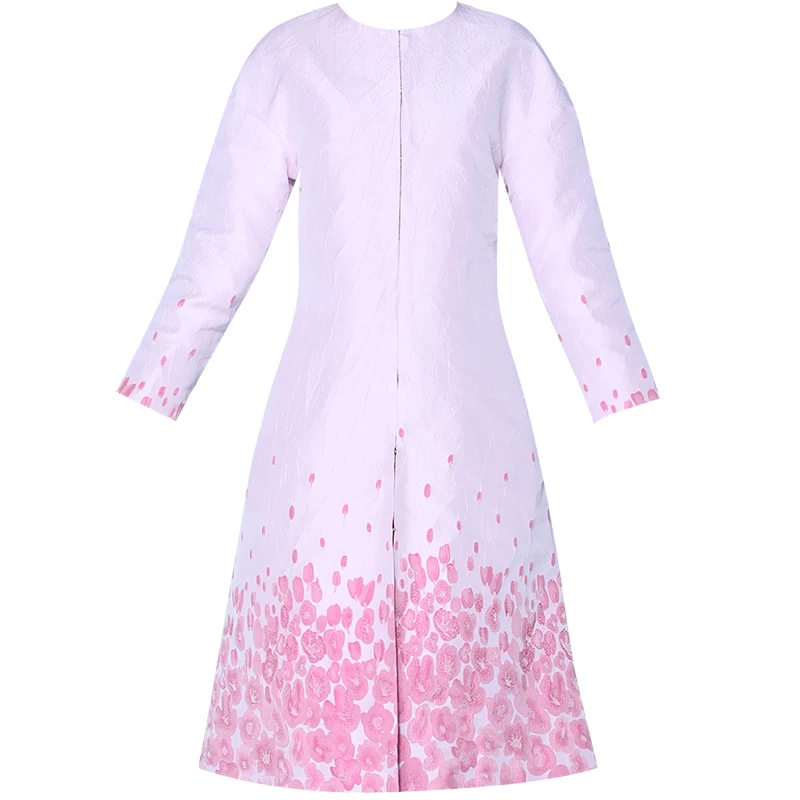 Hua Xi ~ 2024 осенний новый свободный светский темпераментный плащ с круглым вырезом и