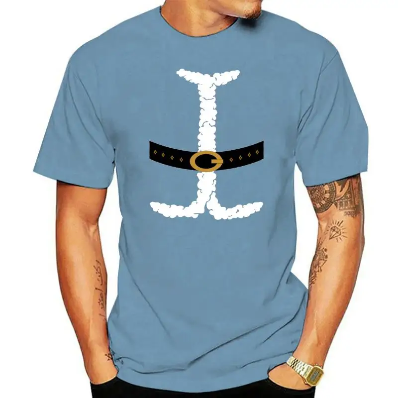 

Костюм Санта Клауса, Мужская футболка с коротким рукавом, хлопковая футболка, повседневная мужская одежда с коротким рукавом, лето