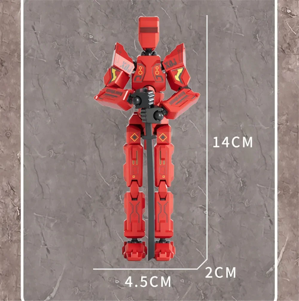 Новые фигурки Mecha Titan 13 T13 многошарнирная подвижная фигурка Lucky экшн-фигурка Nova
