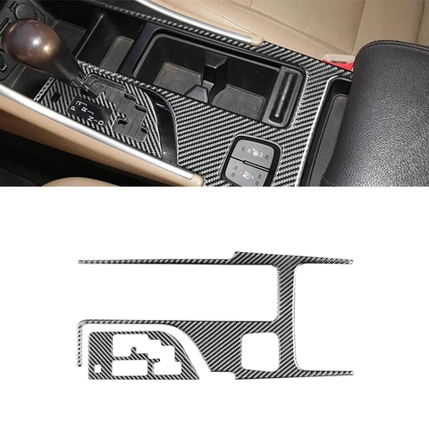 Наклейка на панель переключения передач центральной консоли из углеродного волокна для Hyundai Sonata 8 2011-2014 комплектов