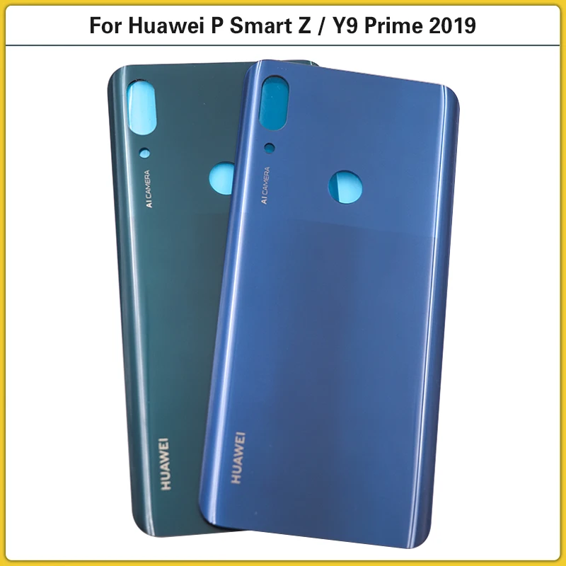 Новинка задняя крышка аккумулятора 6 59 дюйма для Huawei P Smart Z стеклянная панель 3D Y9