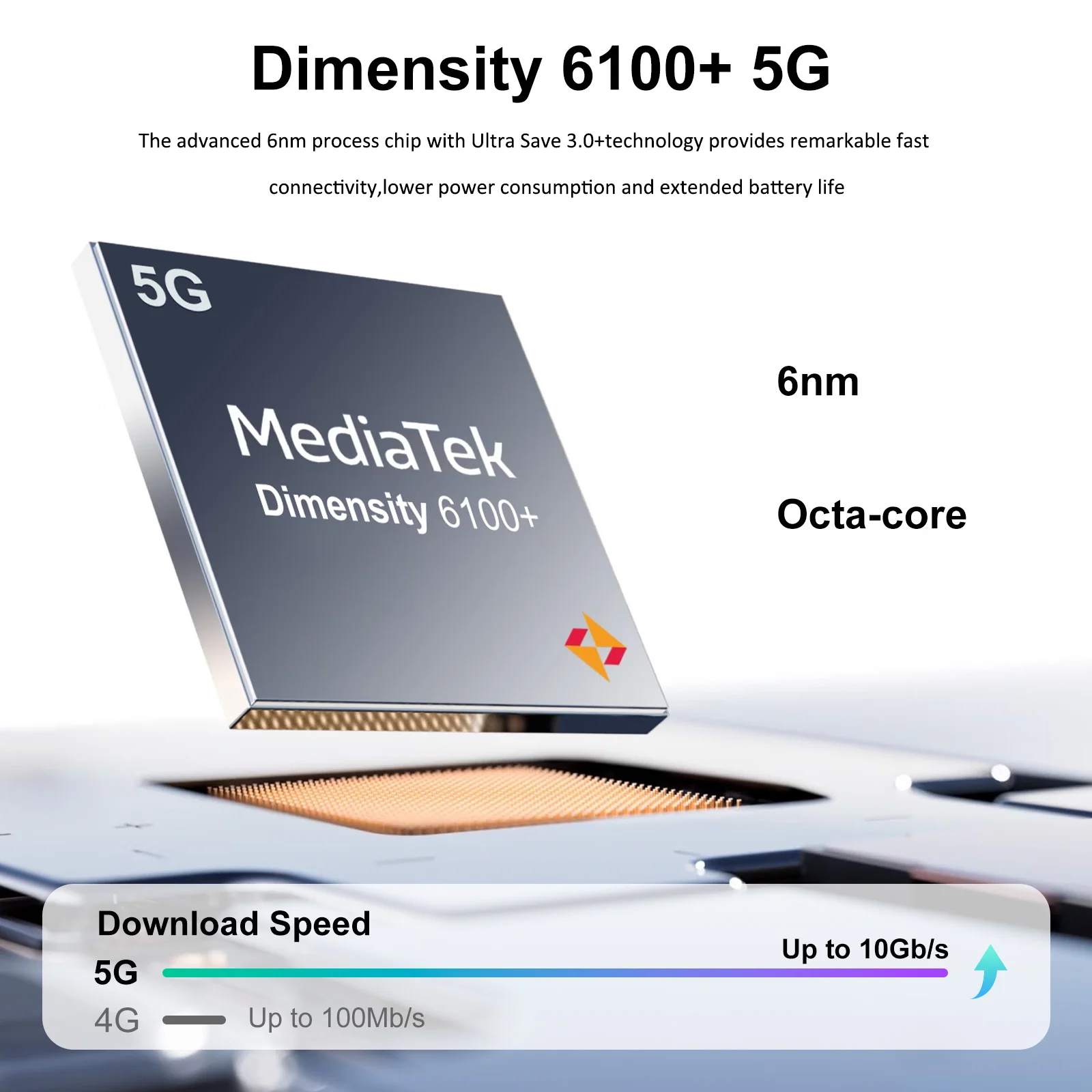 Смартфон Fossibot S1 5G, аккумулятор 4900 мАч, 24 ГБ + 128 ГБ, мобильный телефон, основная камера 50 МП, 6,745 дюйма, HD + дисплей, Android 14 NFC-телефон (art.: 3920ca889f465) - 3920ca889f465