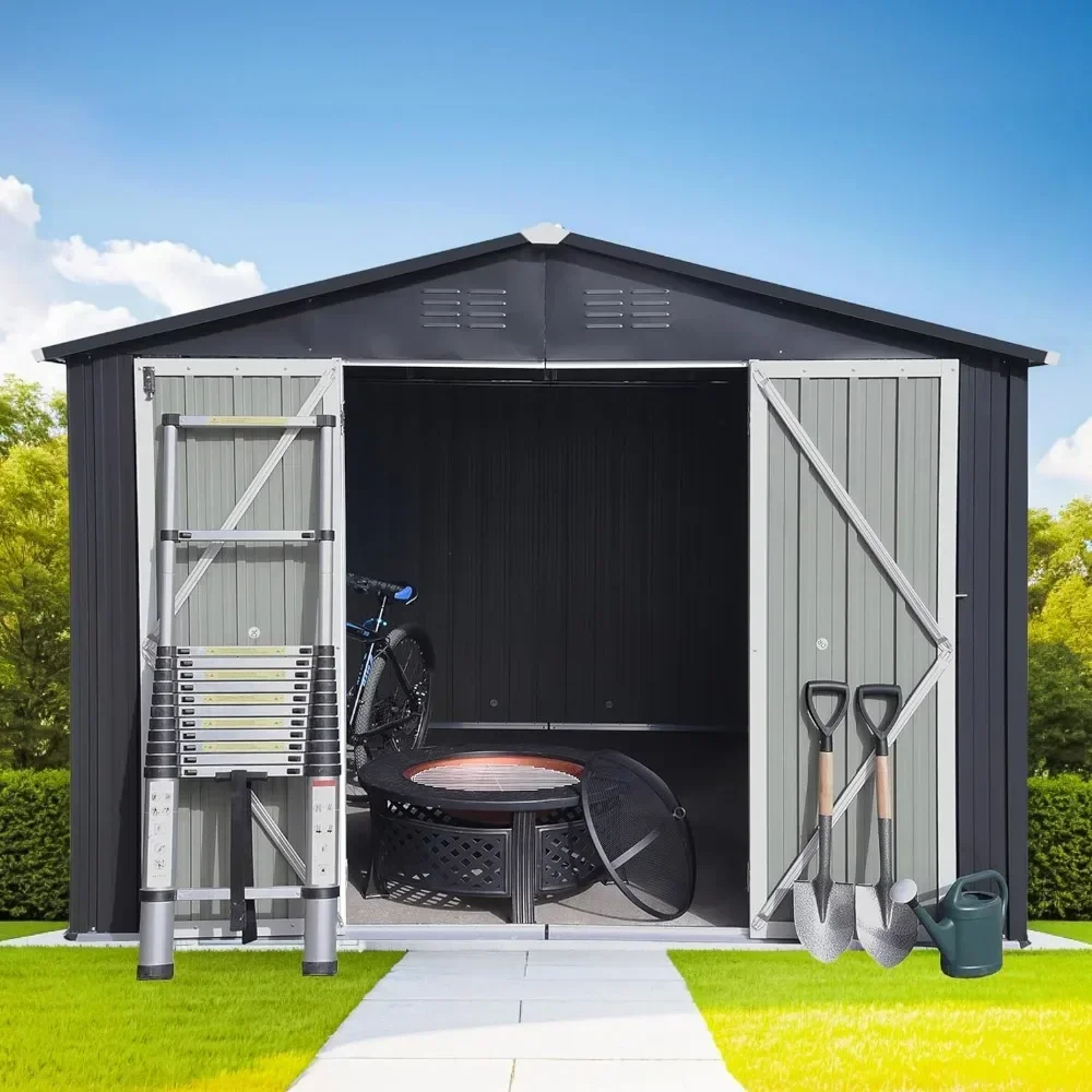 Открытый антикоррозийный домик с отделкой 8 футов x 6