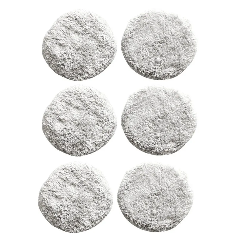 

EAS-6Pcs чистящая ткань, тряпка и салфетка для протирания, подходит для робота-очистителя окон модели Bo Niu 188