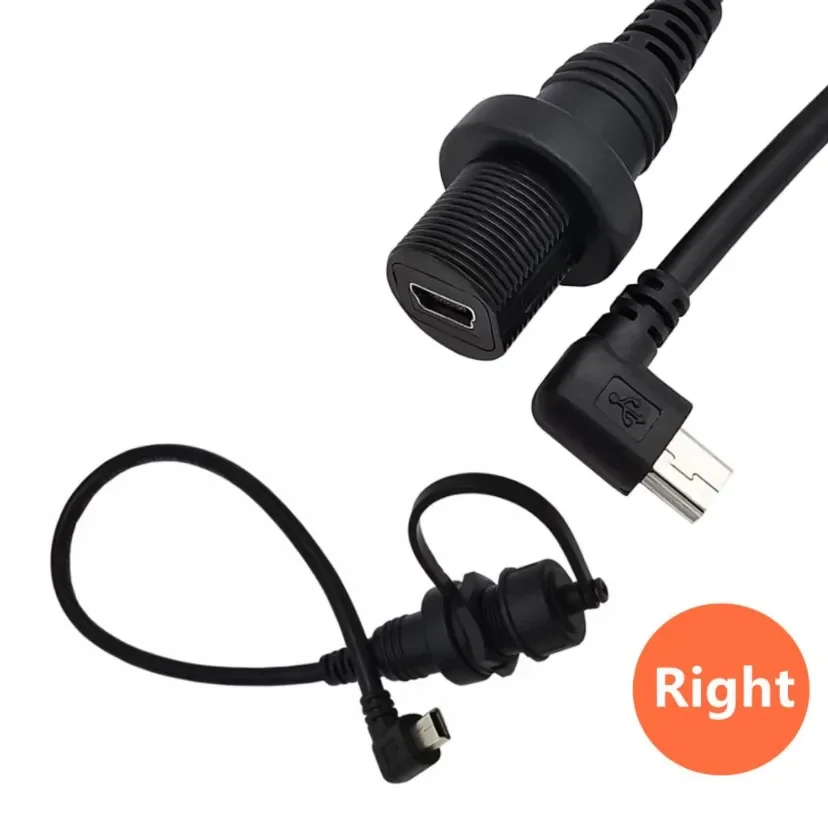 0 3 м 1 Mini USB 2 IP67 водонепроницаемый кабель USB2.0 штырь-гнездо IP 67 панельный
