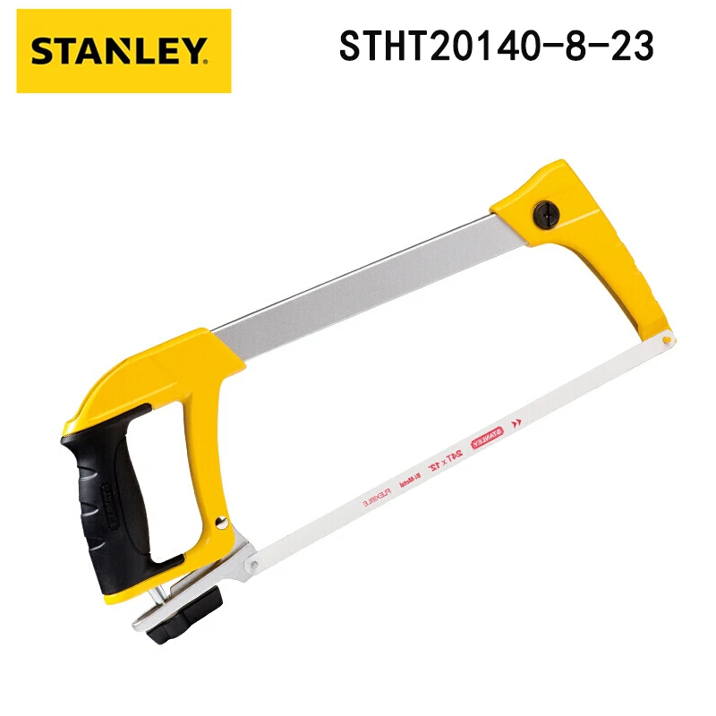 Stanley STHT20140-8-23 Hacksaw Frame Heavy Duty Hand Saw Woo