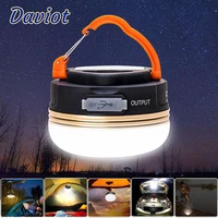 usb rechargeable portable flashlight camping equipment lights 10w led working lantern table lamp outdoor hiking night hanging