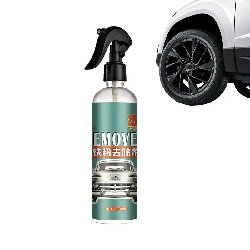 

Car Rust Remover Spray 300ml Safe Iron Oxide Dissolver Automotive Rust Removal Solution Car Parts Care Protective Formula
