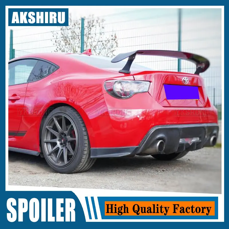 

For Toyota GT86 Subaru BRZ Scion FR-S 2012-2017 SARD Style Carbon Fiber CAR REAR WING TRUNK Lip Rear Trunk Spoiler