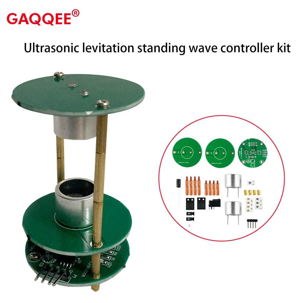 

Ultrasonic Suspension Standing Wave Controller DIY Electronic Kits Soldering Practice Acoustic Suspension for Science Learning