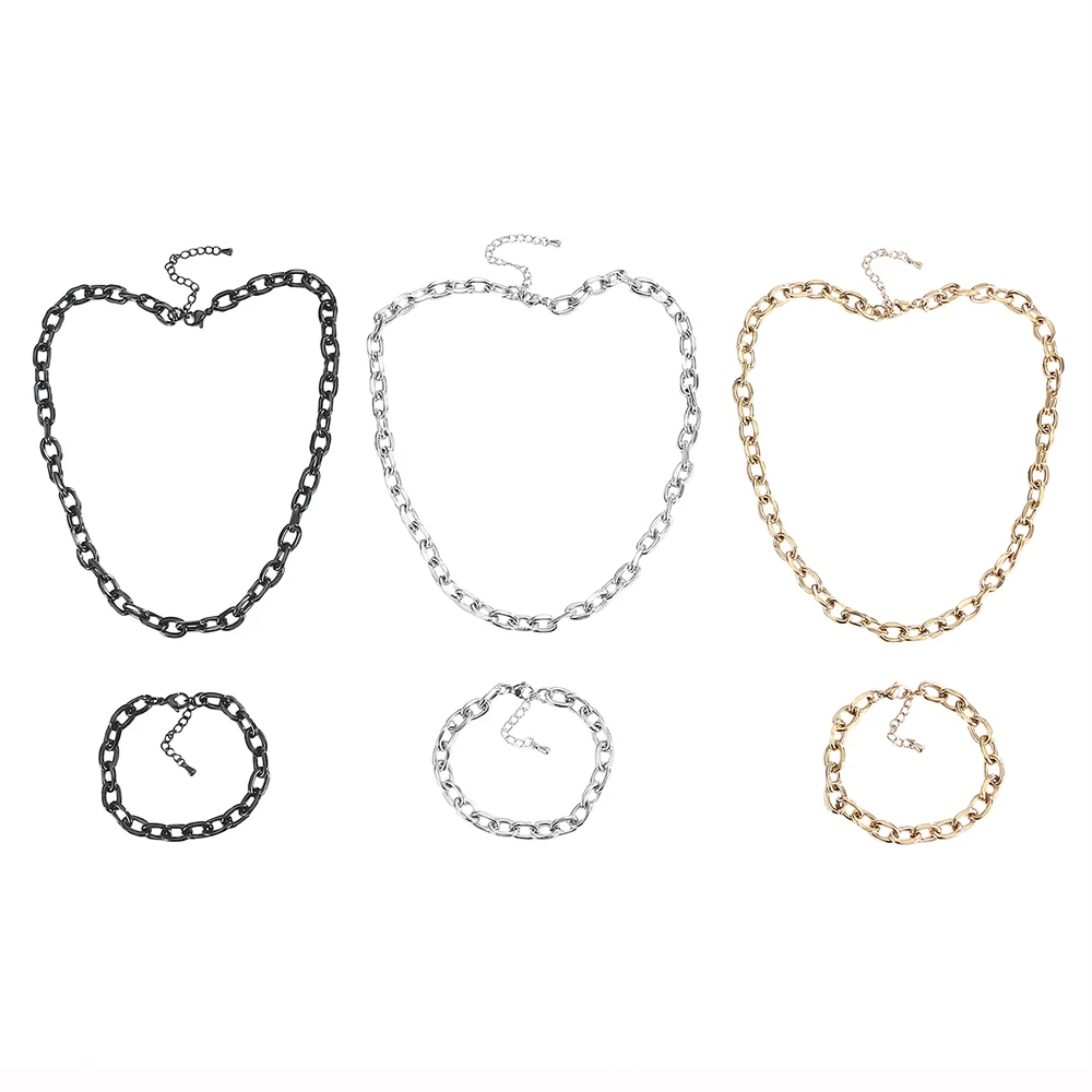 Набор ювелирных изделий из нержавеющей стали с вакуумным покрытием