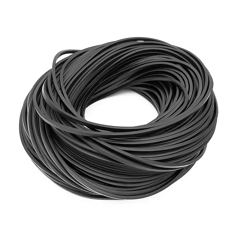2/5 метров однотонная черная полоса из нитриловой резины уплотнительное кольцо