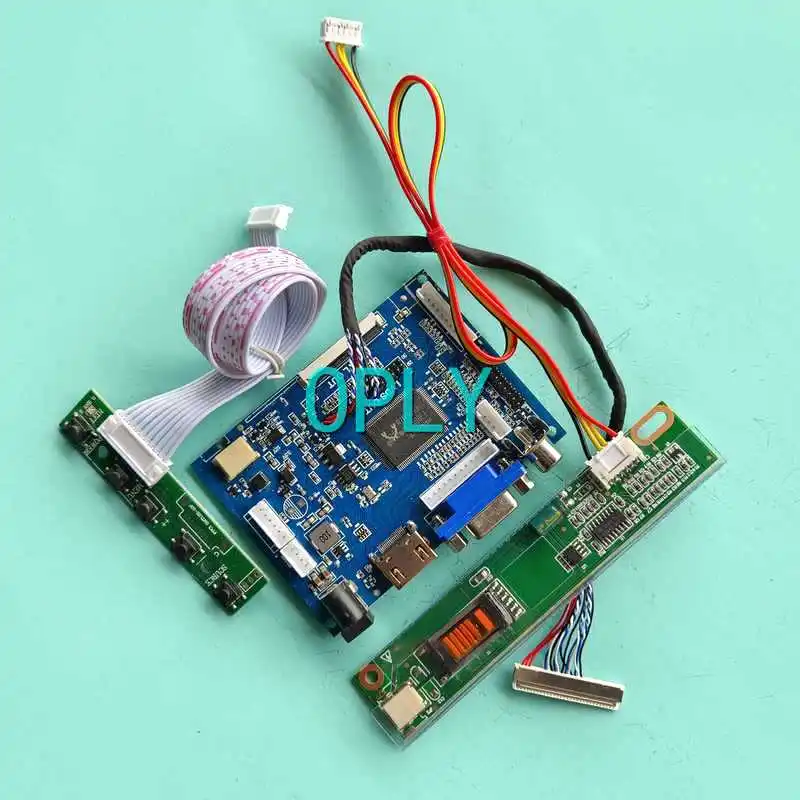 

Плата драйвера контроллера экрана светодиодного дисплея подходит для LP150X05 LP150X06 30-контактный LVDS 1CCFL HDMI-совместимый AV VGA 15 "1024*768 Комплект «сде...