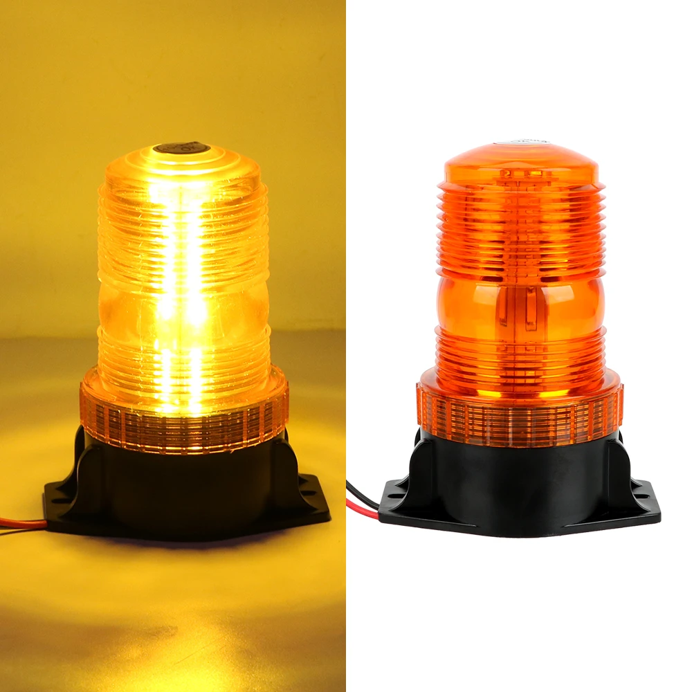 

DC 12 V Flash Beacon Truck Warning Light LED Strobe Flashing Light Car-styling Strobe Emergency Lamp Car Accessories