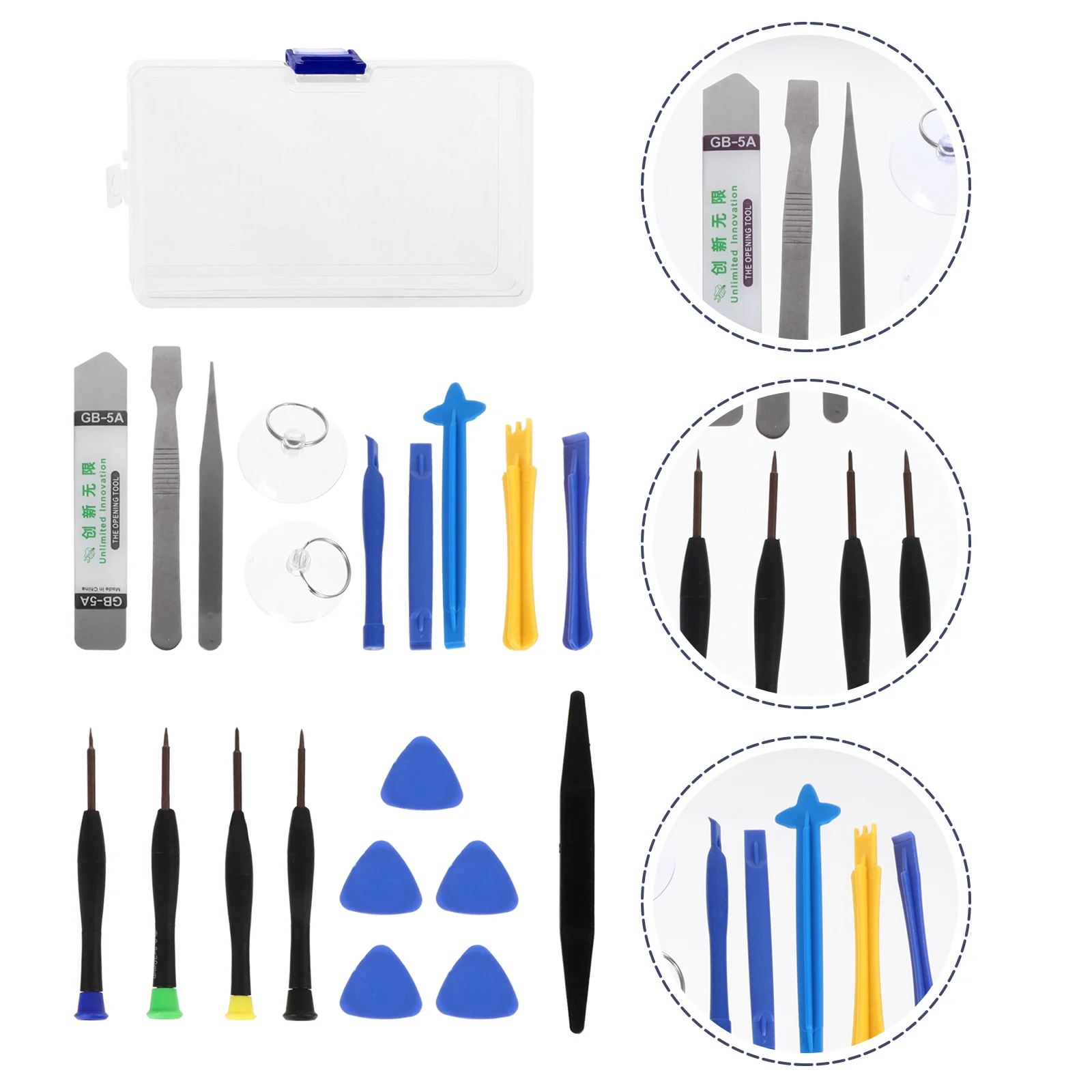 

21pcs/set Repair Kit Durable In 1 Prime Sturdy Screwdriver Tool for Repair