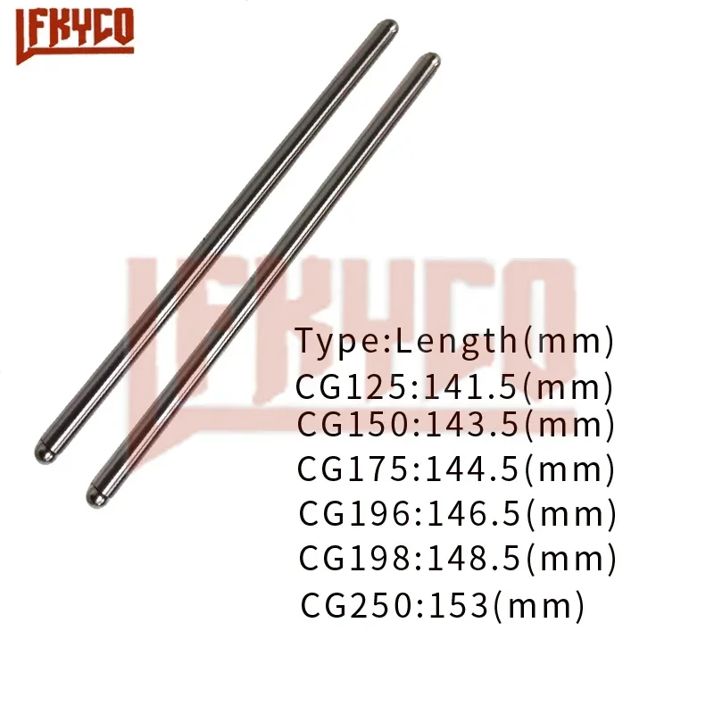 Набор толкателей цилиндра мотоцикла, 2 шт., для Honda CG250 CG200 CG198 CG196 CG175 CG 150 125, соединительная оправка коромысла двигателя