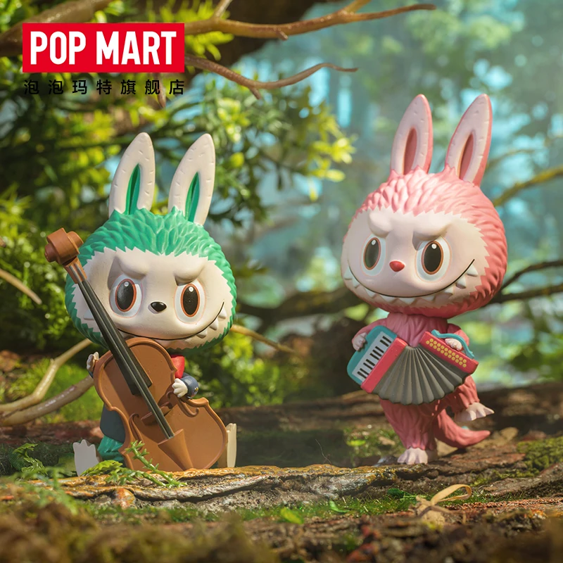 

POP MART Labubu Forest концертная серия глухая коробка Toy Caja Ciega Kawaii Doll экшн-фигурка игрушка подарок детский сюрприз модель загадочная коробка