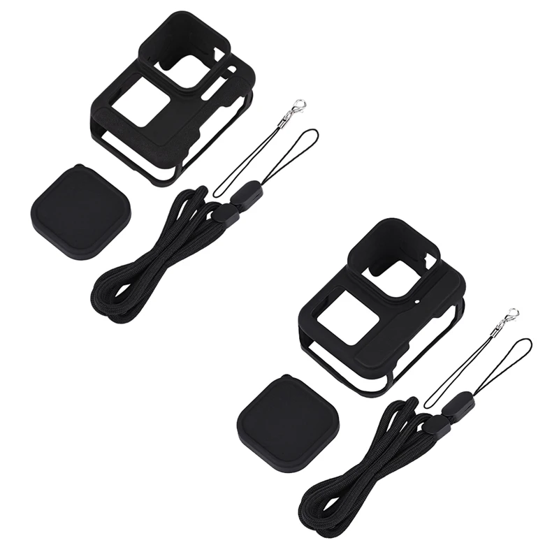 Силиконовый защитный чехол для камеры Insta360 крышка объектива аксессуары