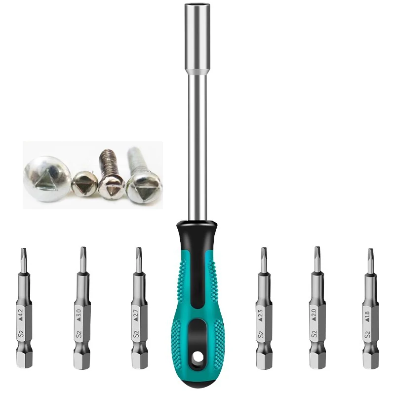 

Triangle Screwdriver Inner Triangle Small Bit Tool Triangle Screwdriver Set