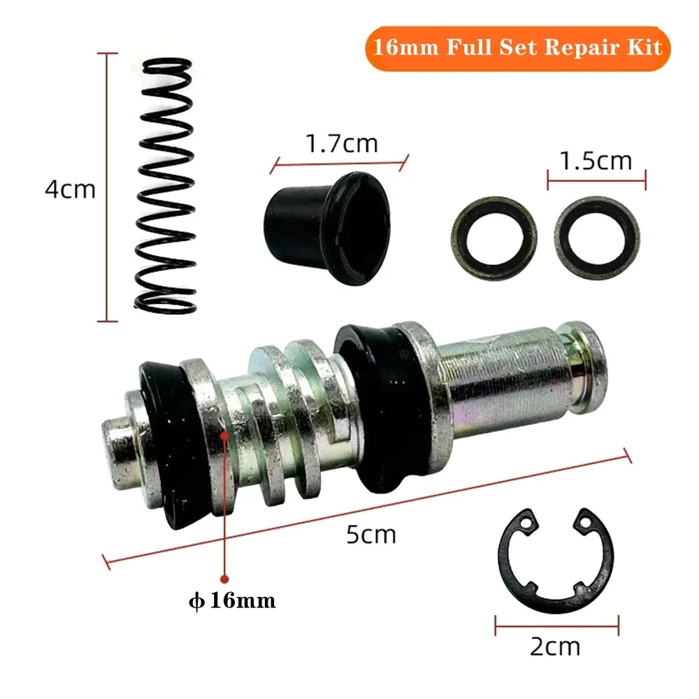 

Тормозной насос сцепления для мотоцикла, скутера, 11/12,7/14/16 мм, ремонтный комплект поршня, набор поршневых установок главного цилиндра, аксессуары для ремонта