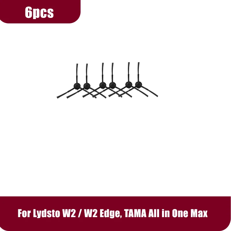 

Для Lydsto W2 / W2 Edge, TAMA All in One Max, Blaupunkt Bluebot OMEGA, Inic iX10 Детали робота-пылесоса Основная боковая щетка Фильтр