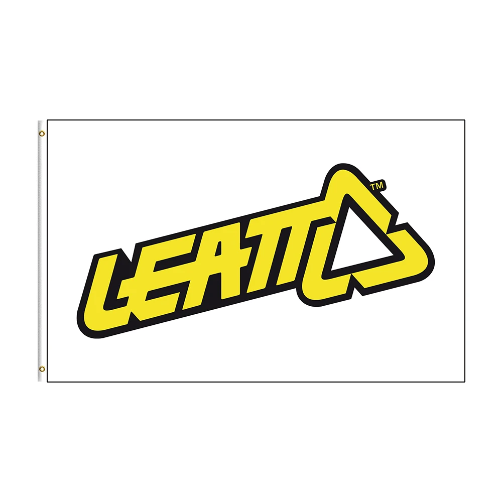 

3x5 Ft LEATTA logo Flag Polyester Printed Racing Car Banner For Decor