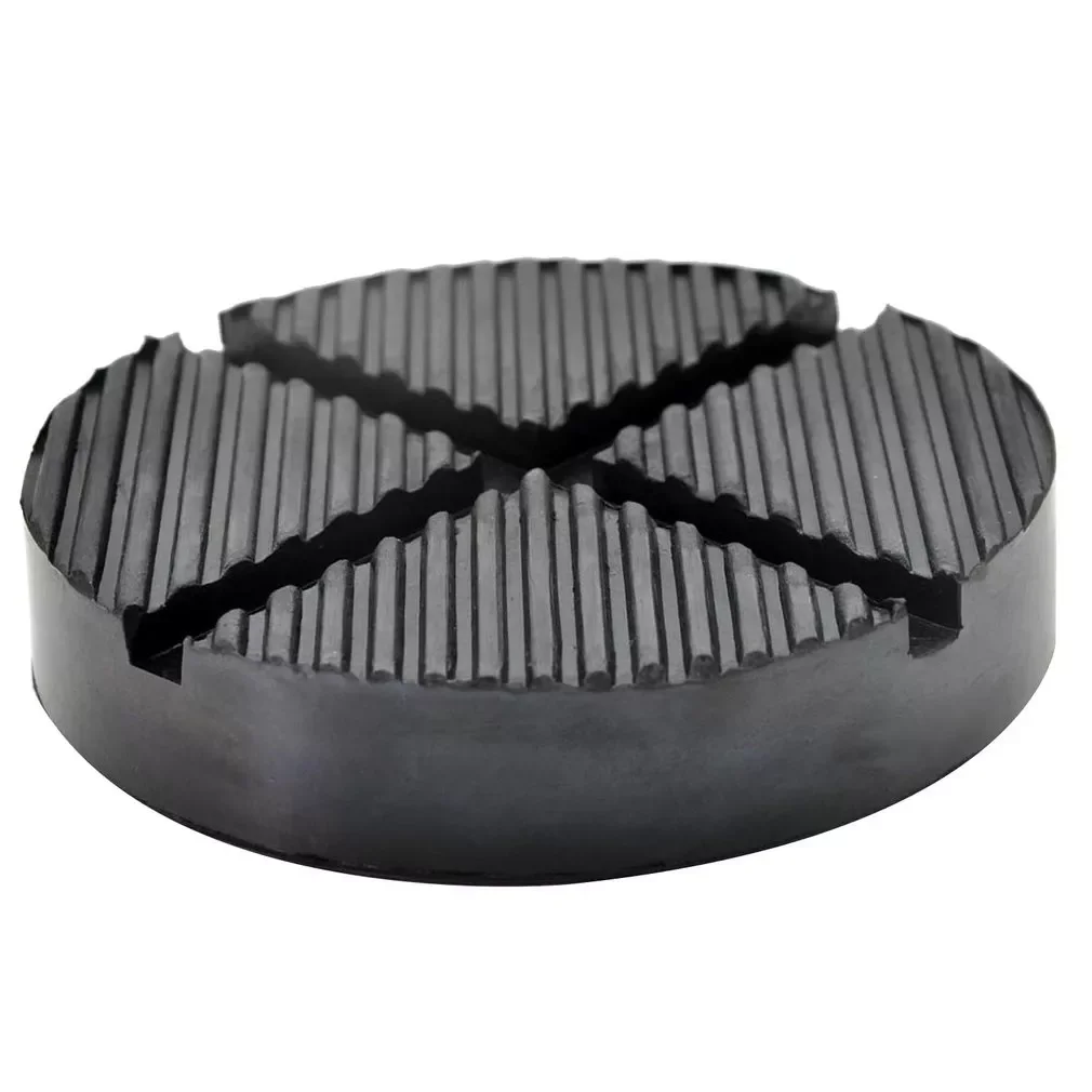 

Car Lift Jack Stand Pads Black Rubber Slotted Floor Pad Frame Rail Adapte Auto SUV Van Pickup Lift Rubbers Jack Pads
