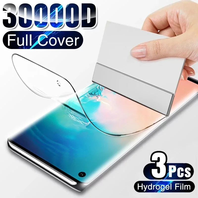 

3PCS Safety Hydrogel Film For Oneplus 7 7T 8T 9 9E 9RT 10T 10R 11 Screen Protector For Nord CE 2 2T N10 N20 N100 N200 N300 Film