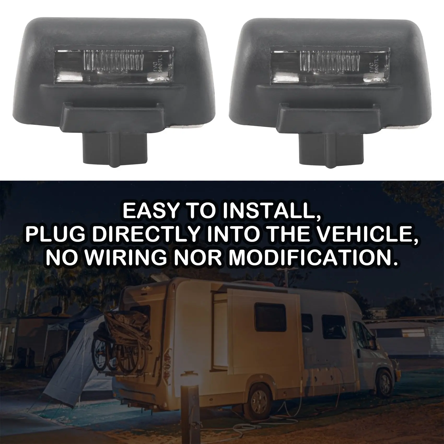 2 шт. автомобильный номерной знак лампа для Ford Transit MK5 MK6 MK7 4388111