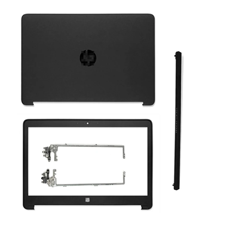 

NEW Top Back Case For HP ProBook 640 G1 645 G1 Laptop LCD Back Cover/Front Bezel/Hinges/Hinge Cover Bottom Case 14 Inch Black