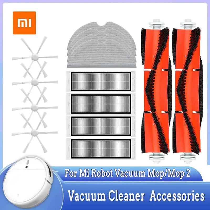 

Hepa Filter For Xiaomi Mi Robot Vacuum Mop 2 Dreame F9 Mijia 1C 1T Robotic Vacuum Cleaner Accessories Mop Cloth Main Side Brush