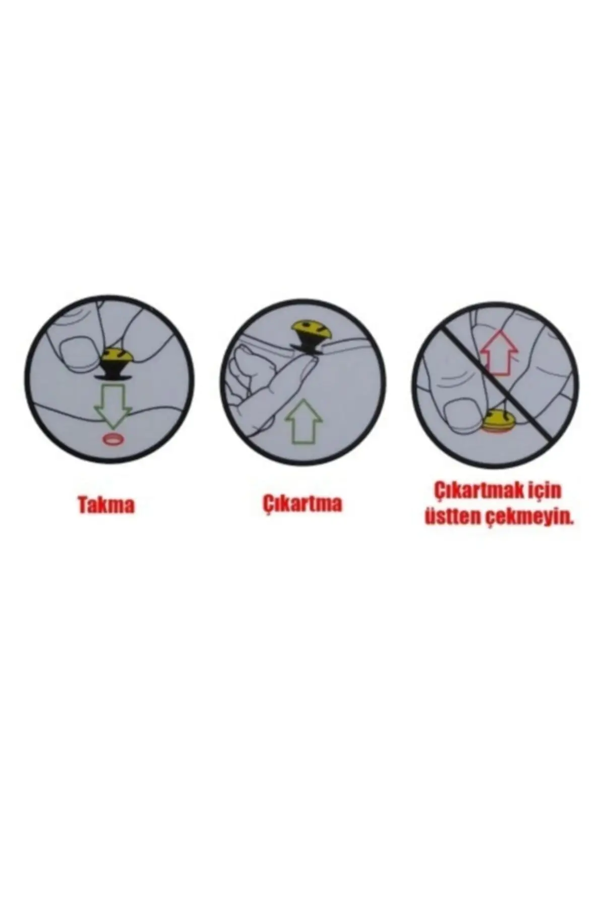 

Slippers Jibbitz Ornament 8'li Set